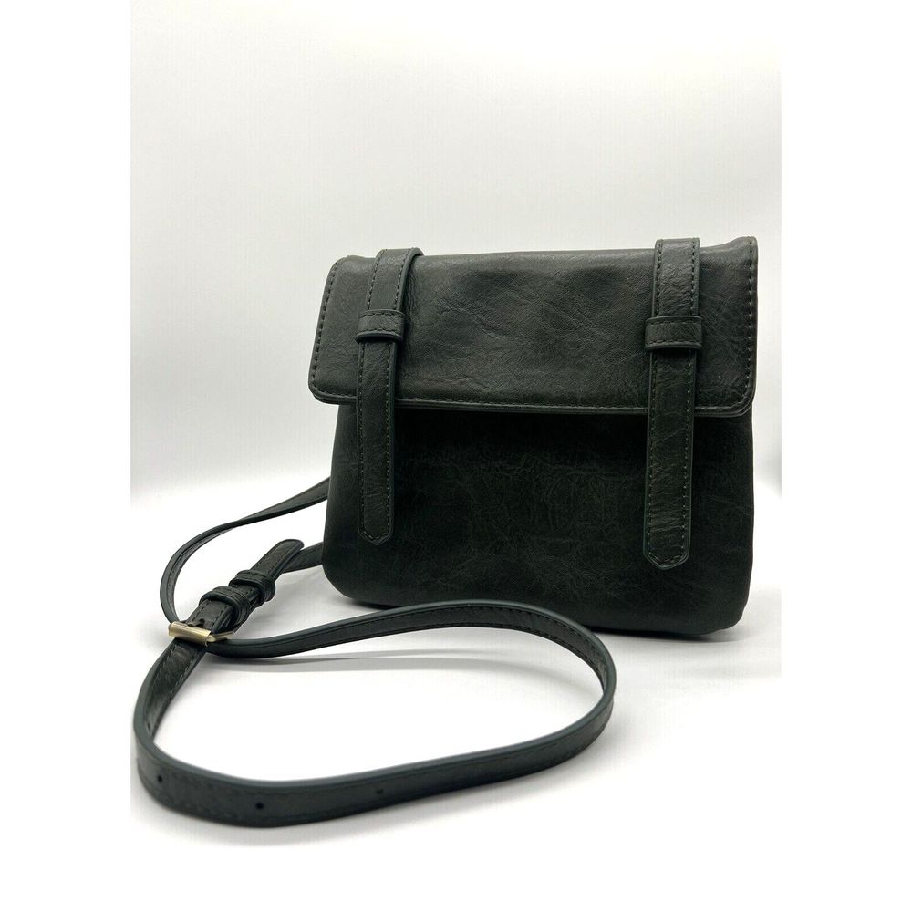 LIGHTLY USED Antik Kraft Women's Crossbody Bag Olive Green One Size Fits All